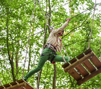 Aerial Adventure Course | Lake Erie Canopy Tours